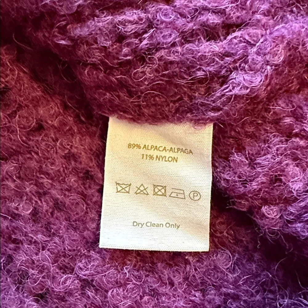 Free People - She’s All That Turtle Neck Alpaca Blend Sweater - size -M